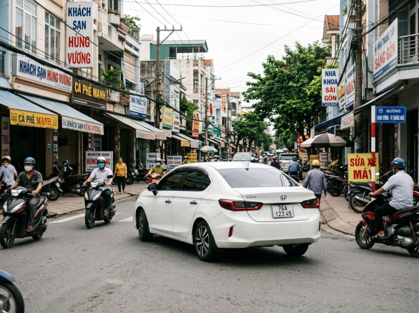 Taxi 4 chỗ Bình Sơn