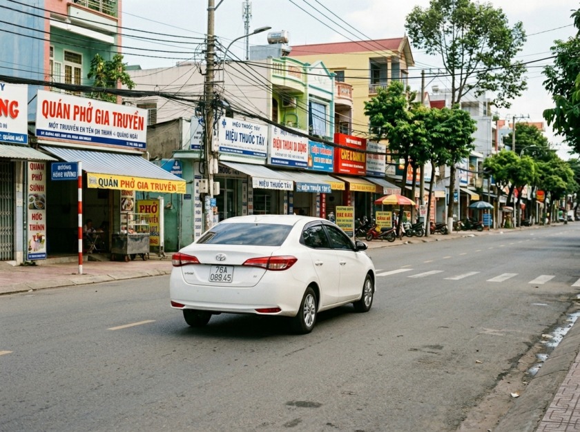 Taxi 4 chỗ Bình Sơn
