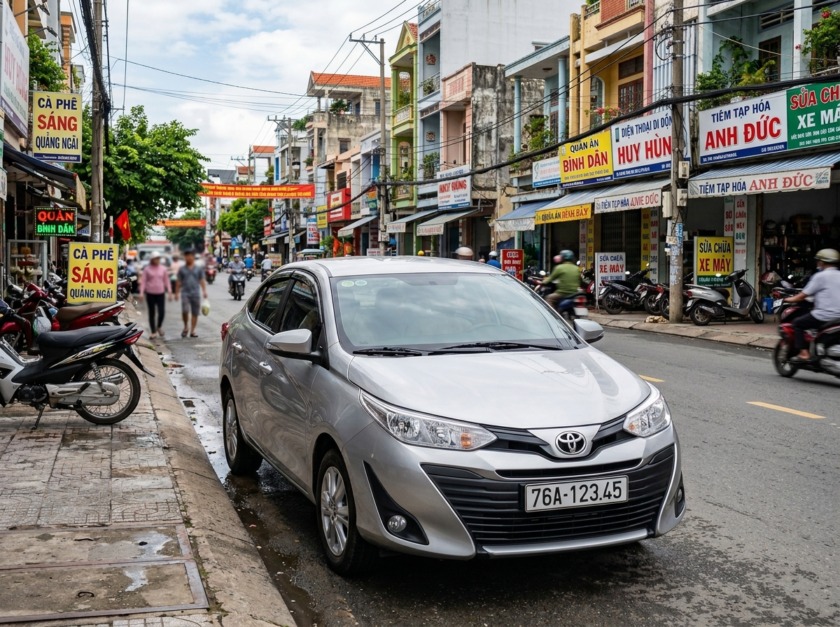 Taxi 4 chỗ Bình Sơn