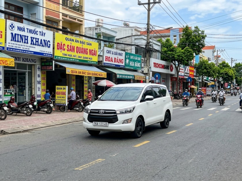 dịch vụ taxi Quảng Ngãi chuyên nghiệp