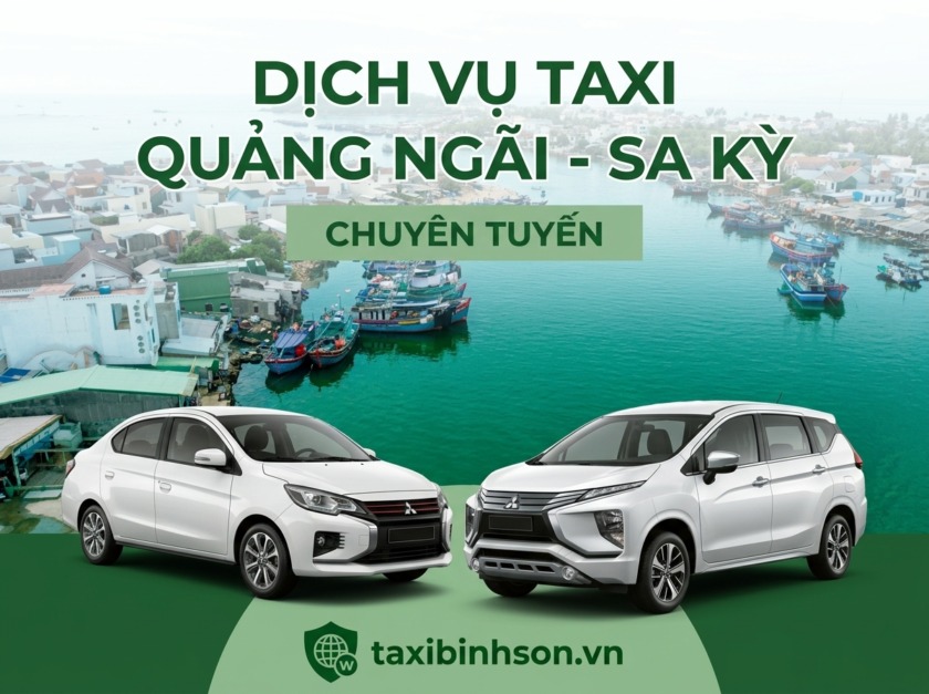 taxi bình sơn đi cảng sa kỳ