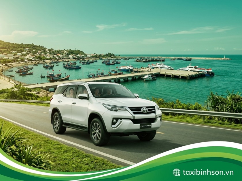 taxi bình sơn đi cảng sa kỳ